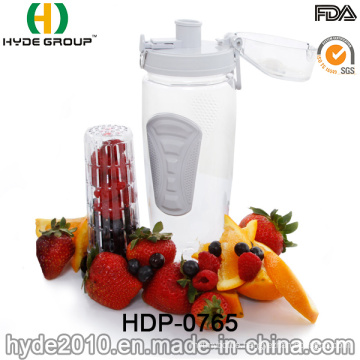 BPA Free Plastic Fruit Infuser Water Bottle, Wholesale Tritan Sport Water Bottle (HDP-0765)